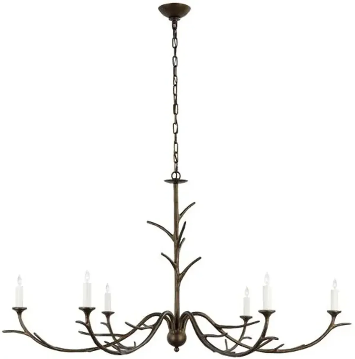 Visual Comfort - Iberia Large Chandelier - Brown