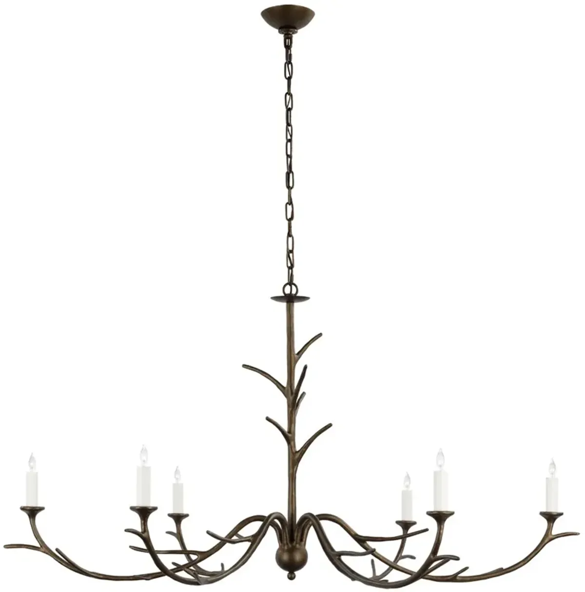 Visual Comfort - Iberia Large Chandelier - Brown