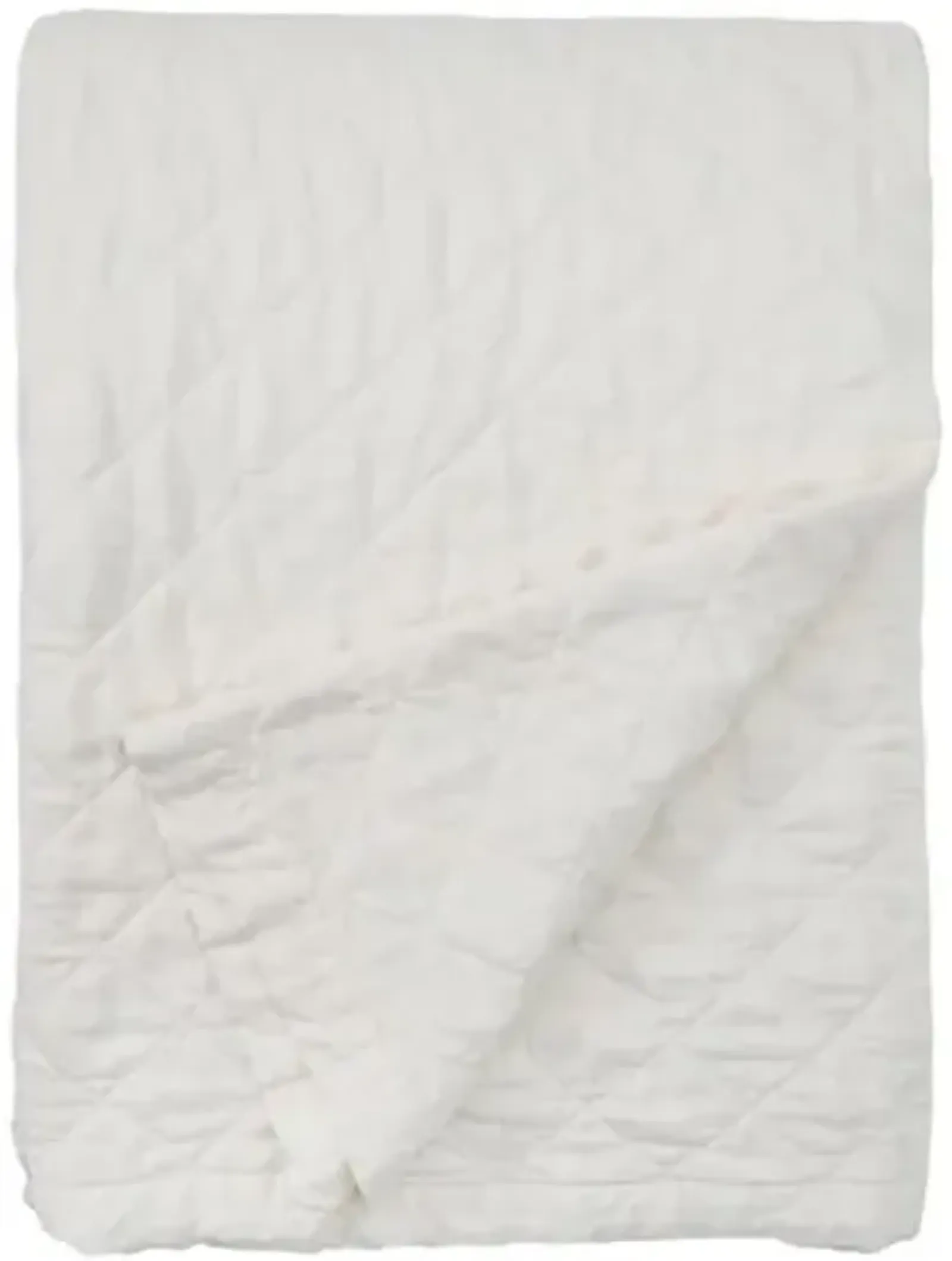 Monaco Bamboo Sateen Coverlet - Pom Pom at Home - Ivory