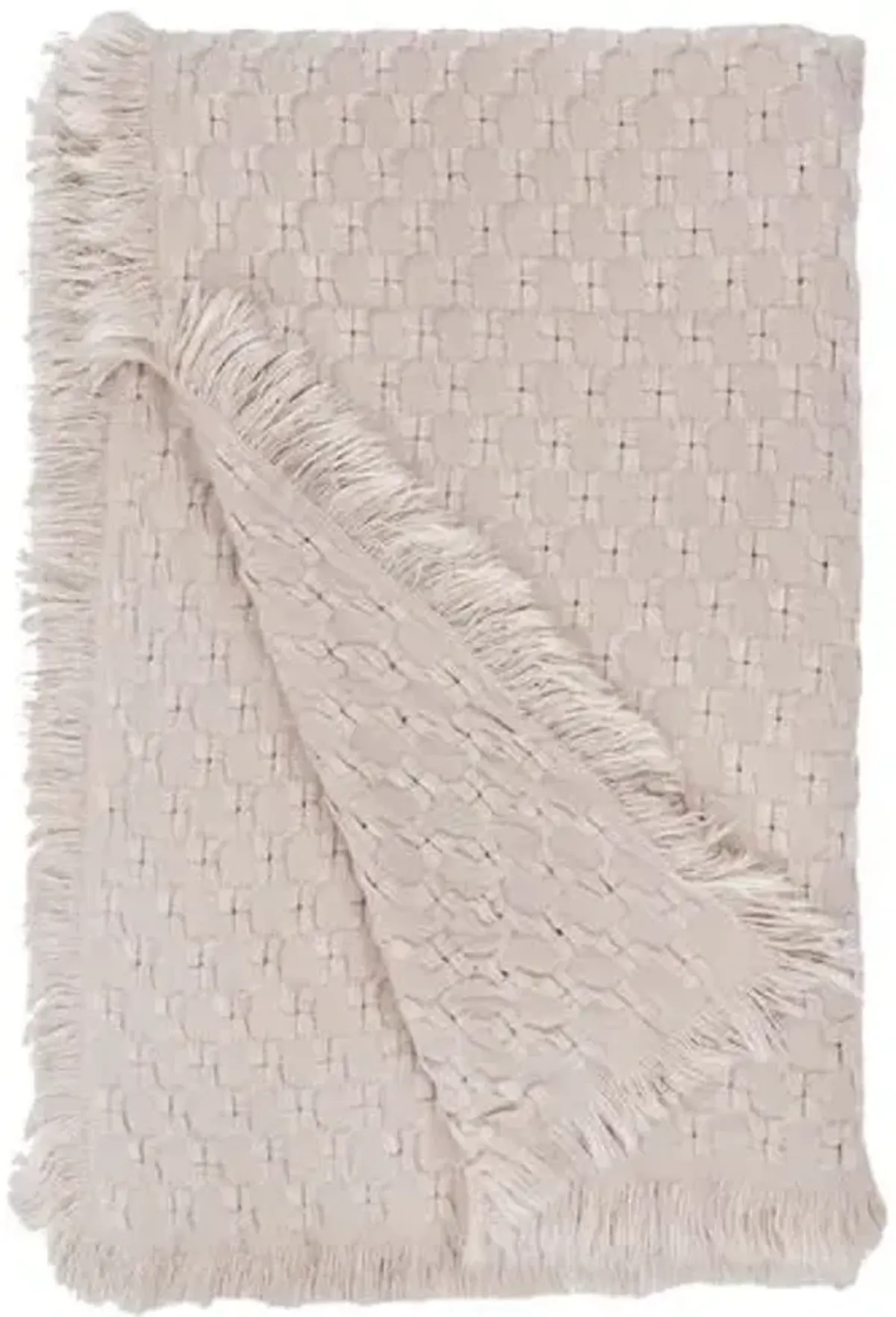 Delphine Oversized Throw - Pom Pom at Home - Pink