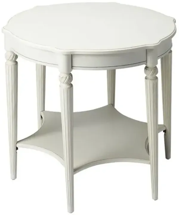 Kenneth Side Table - White