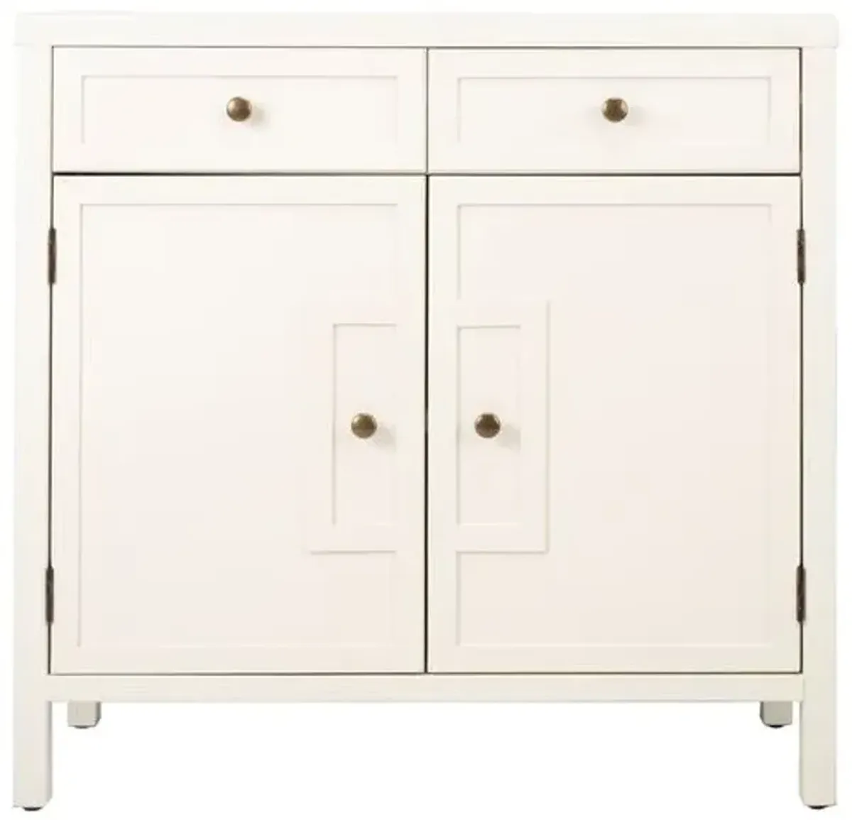 Dorit Two Door Cabinet - White