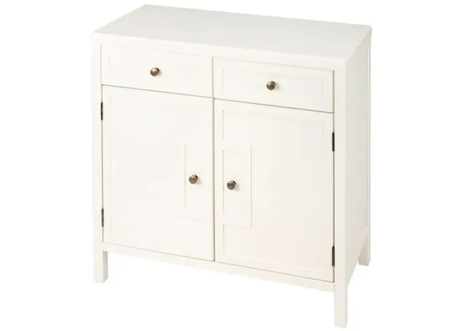 Dorit Two Door Cabinet - White