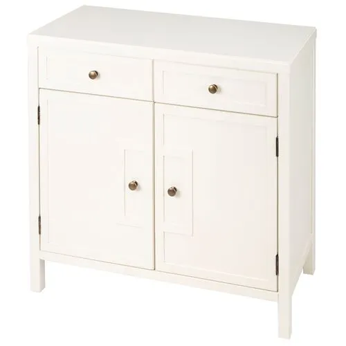 Dorit Two Door Cabinet - White