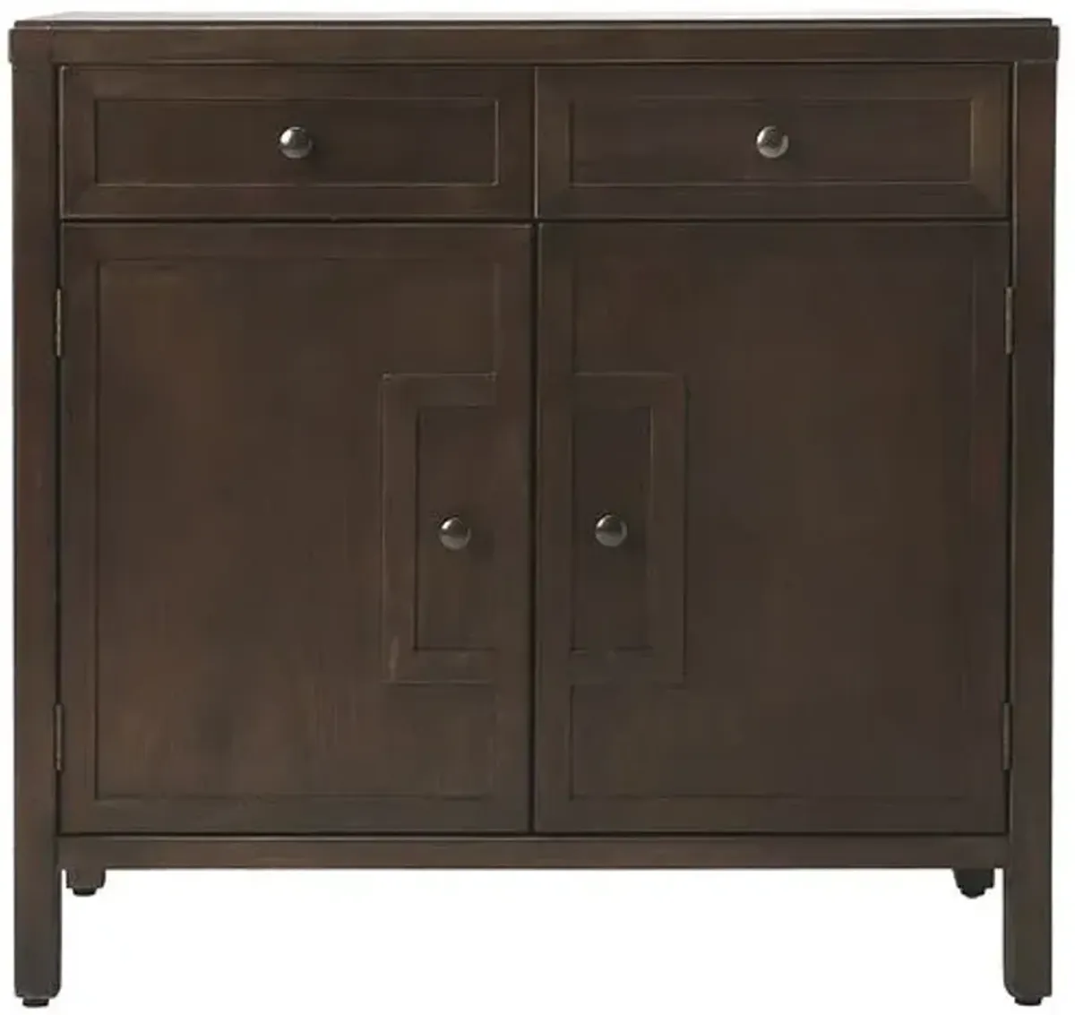 Dorit Two Door Cabinet - Coffee - Brown