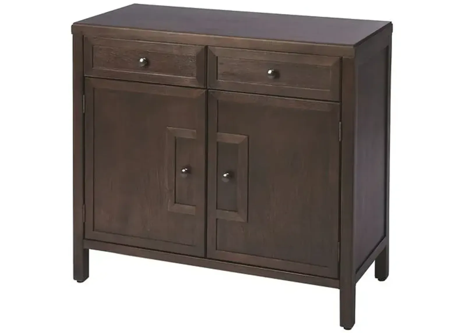 Dorit Two Door Cabinet - Coffee - Brown