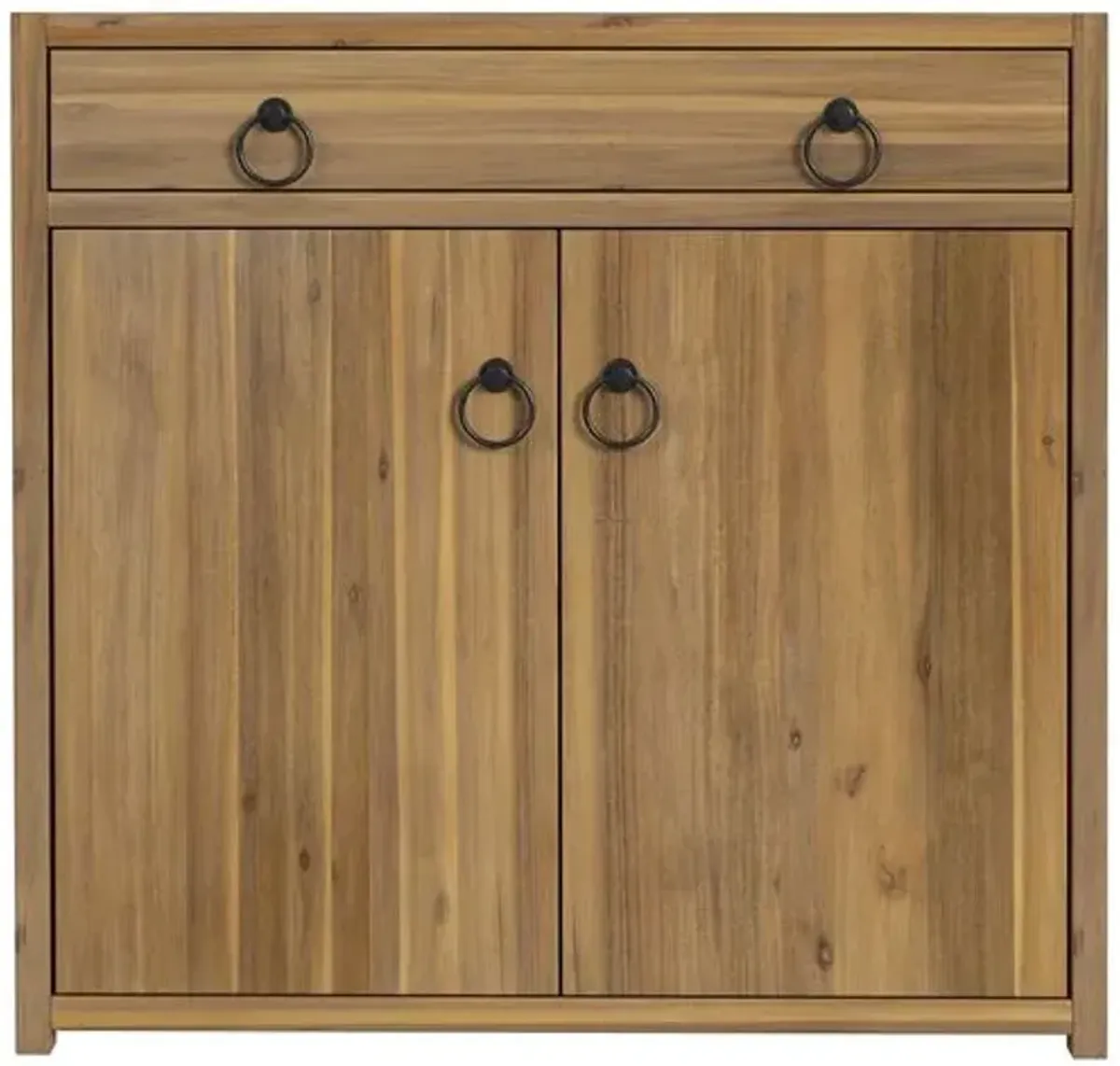 Sully 2-Door Cabinet - Brown