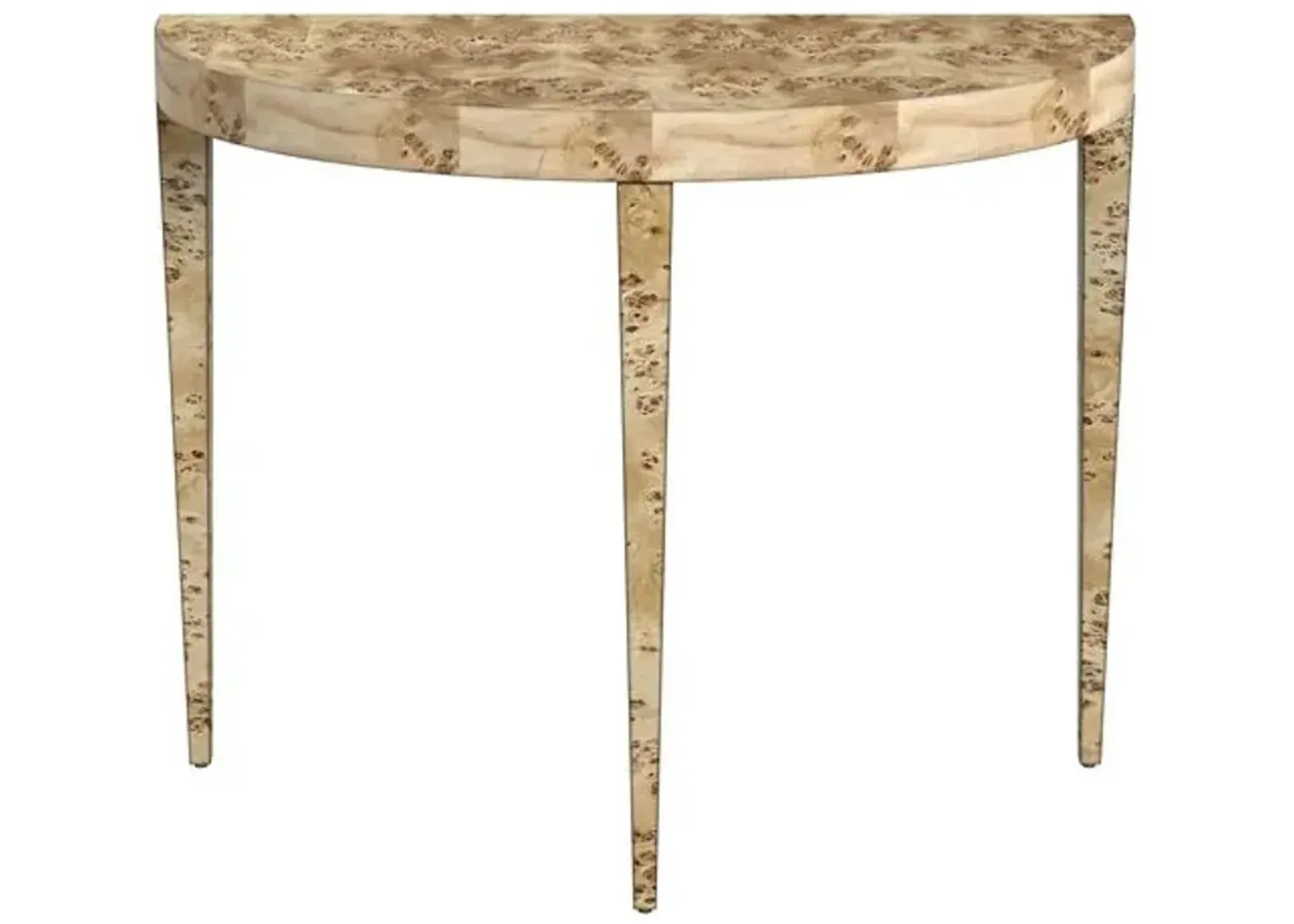 Marilyn Burl Console Table - Brown