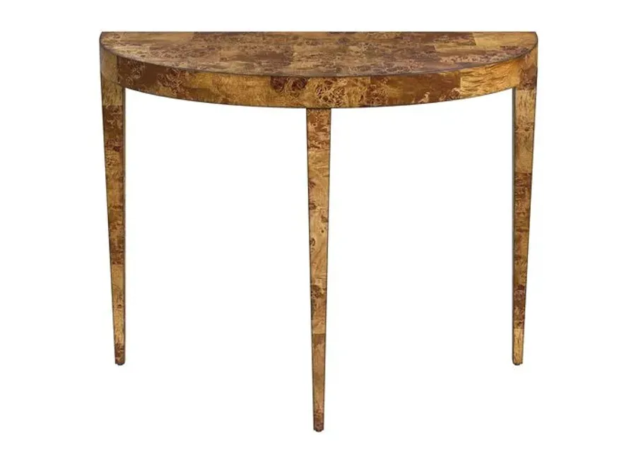 Marilyn Burl Console Table - Brown