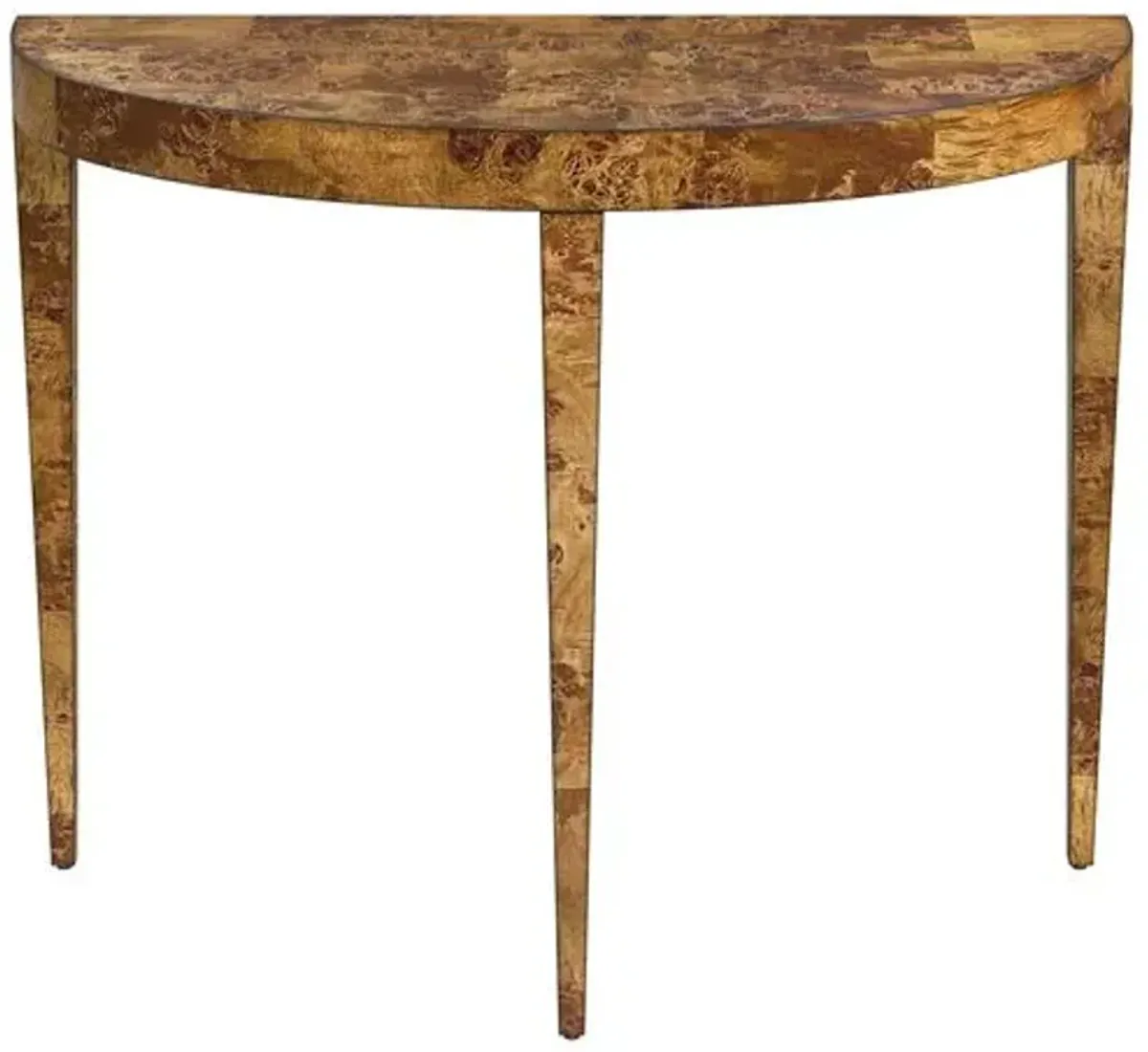 Marilyn Burl Console Table - Brown