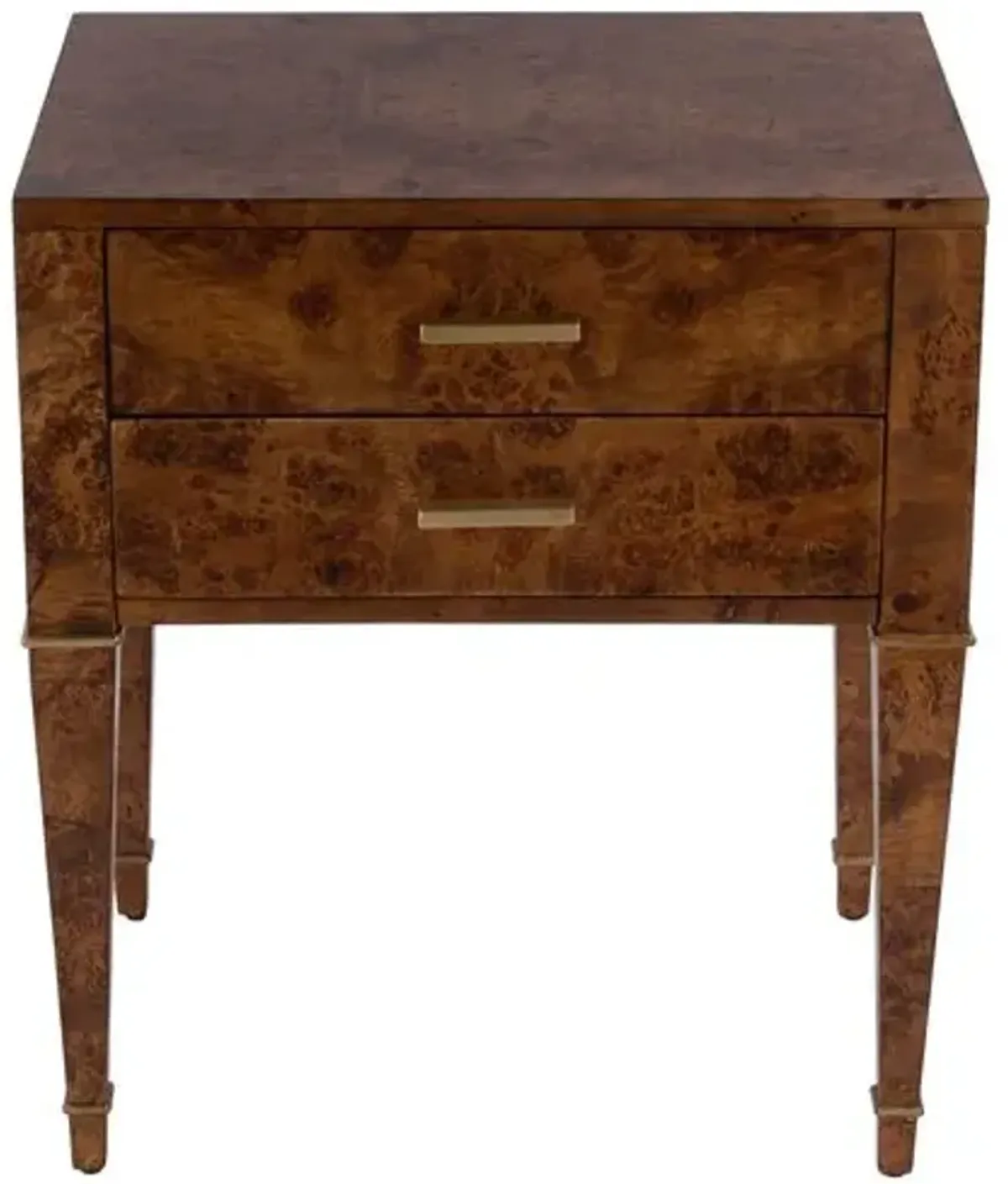 Norman 2-Drawer End Table/Nightstand