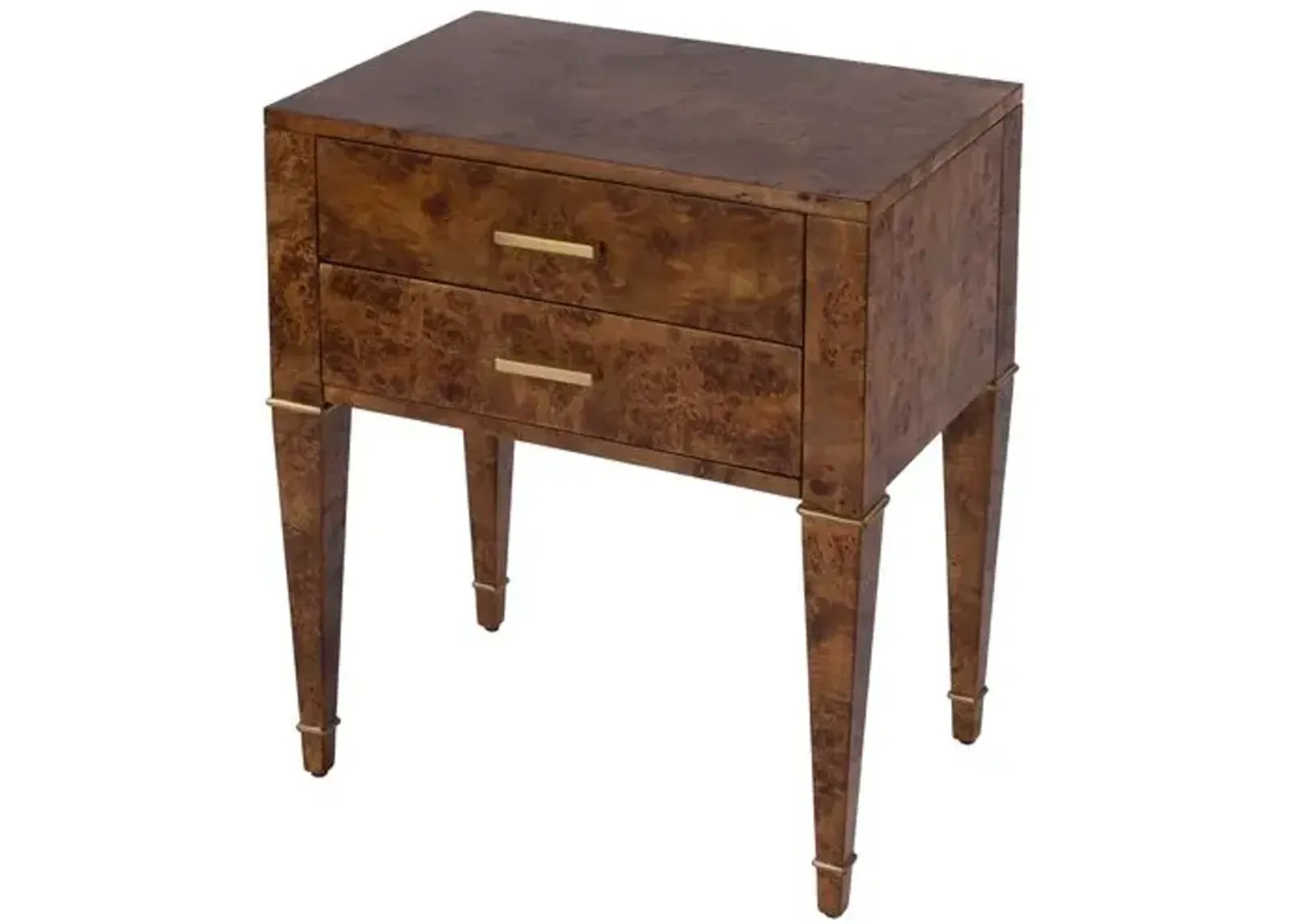 Norman 2-Drawer End Table/Nightstand