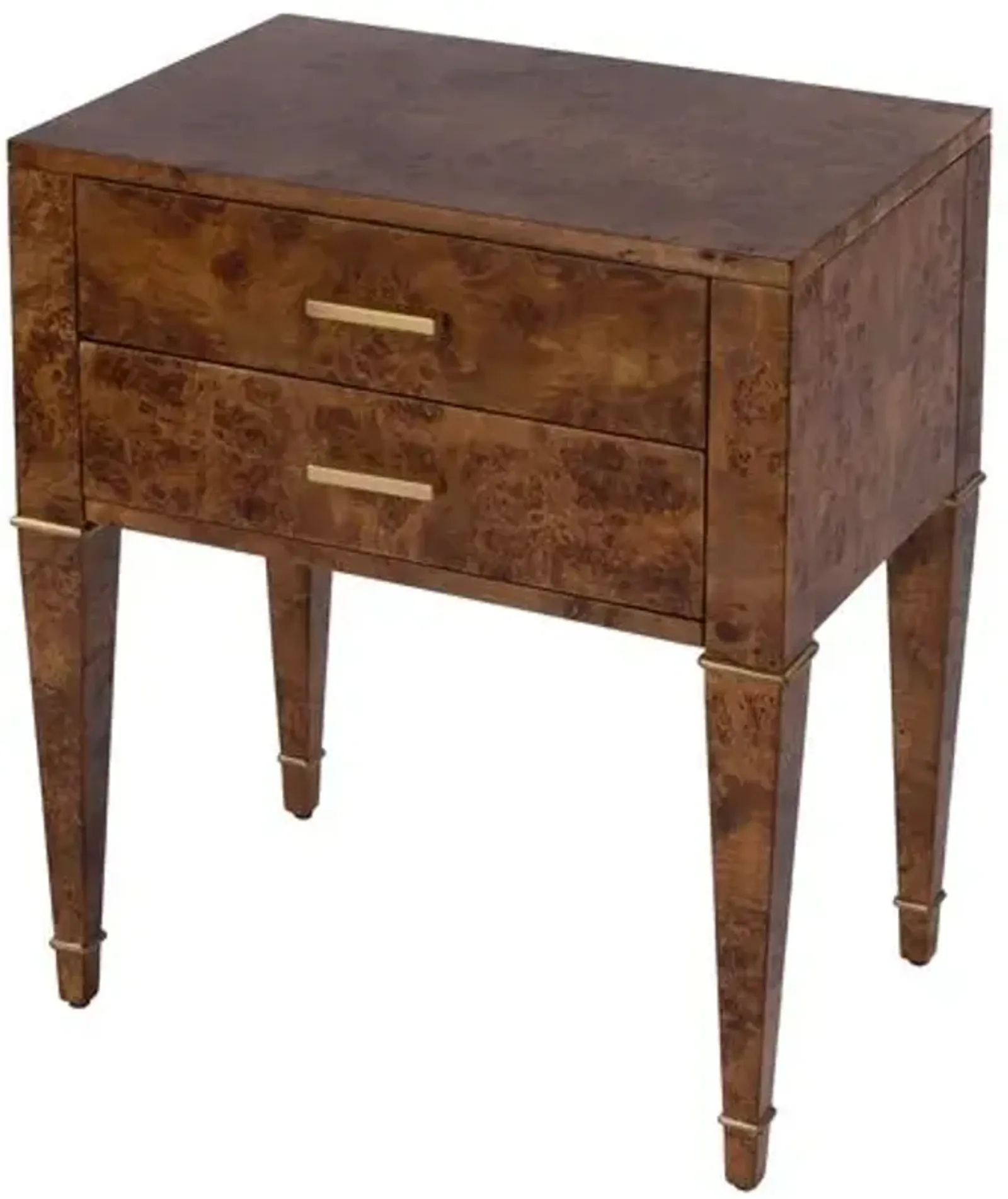 Norman 2-Drawer End Table/Nightstand