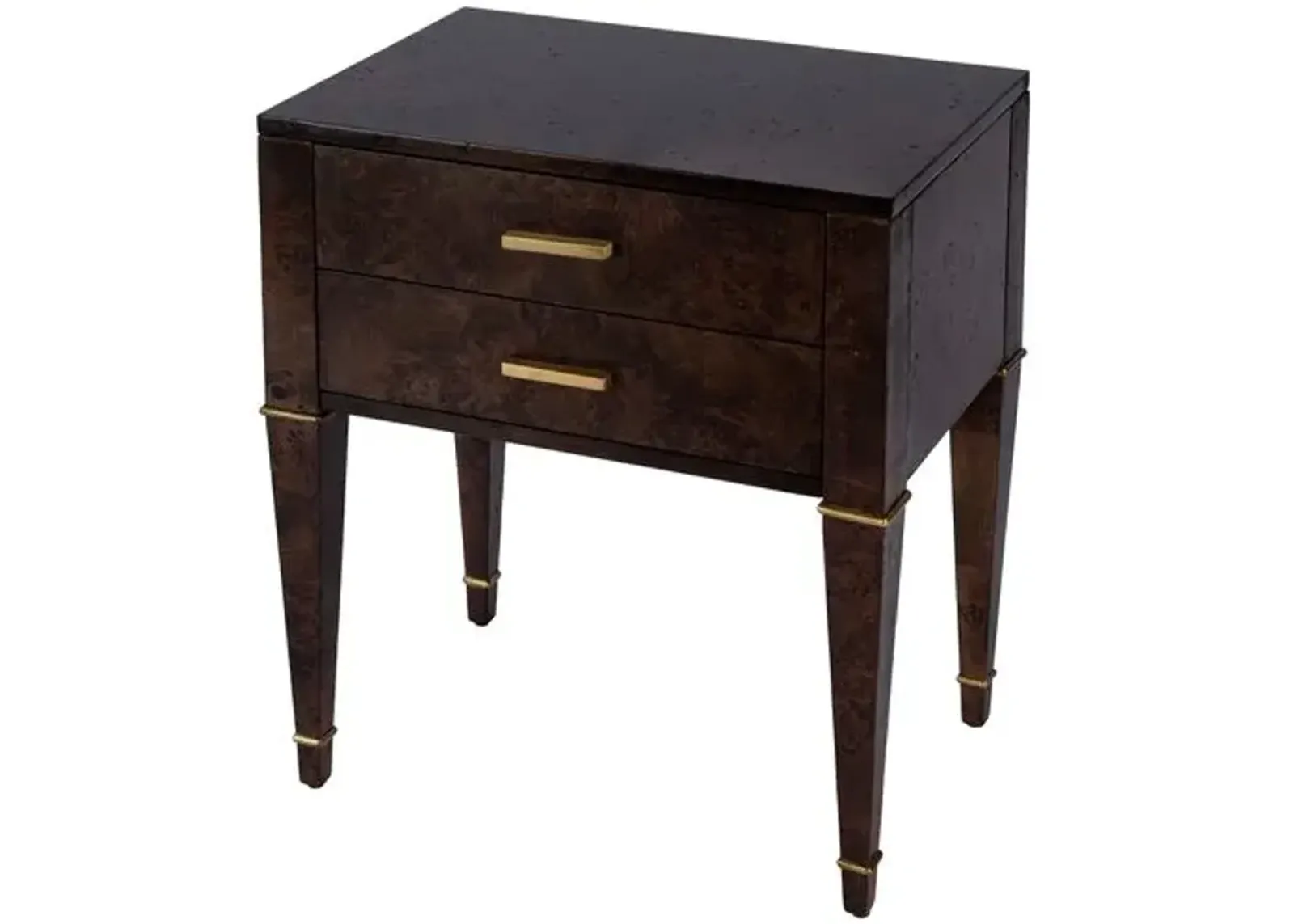 Norman 2-Drawer End Table/Nightstand