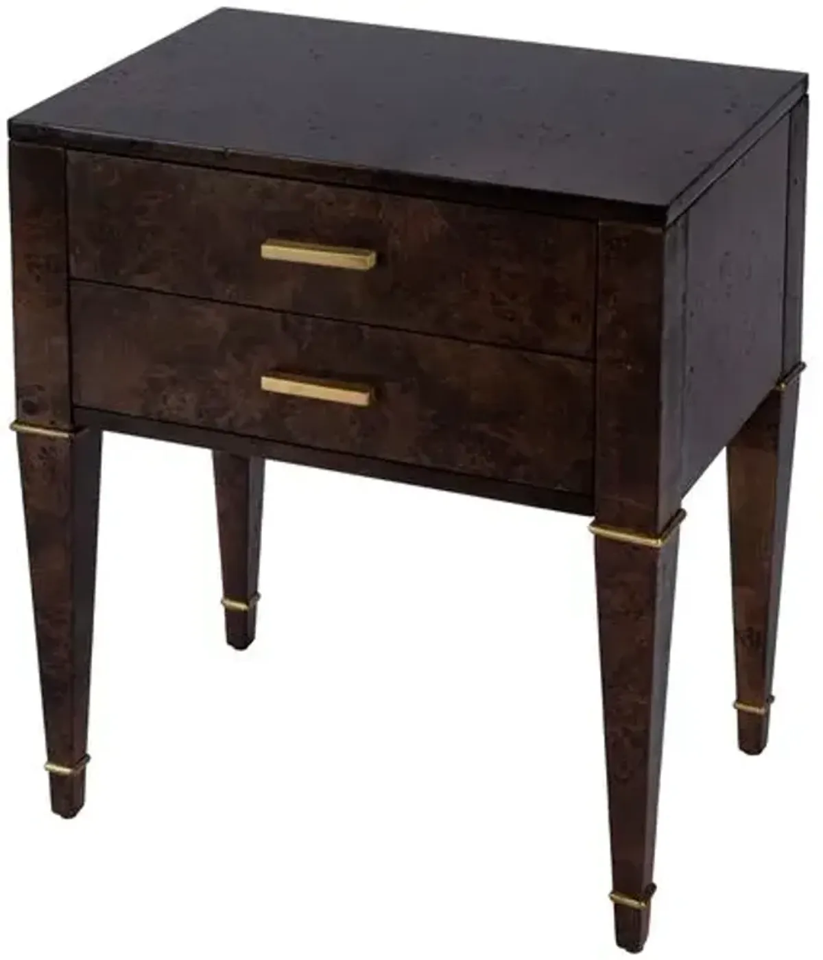 Norman 2-Drawer End Table/Nightstand