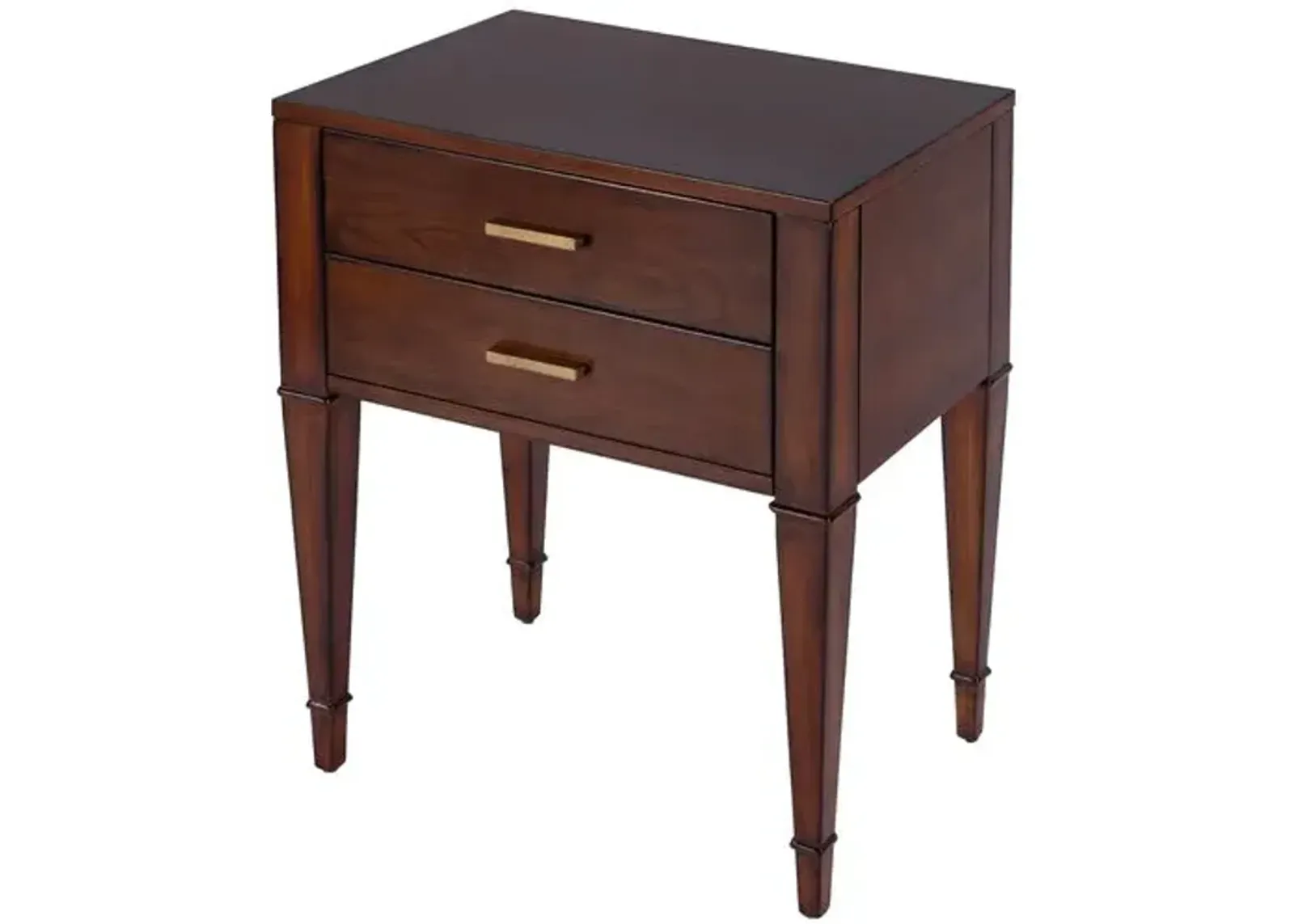 Norman 2-Drawer End Table/Nightstand