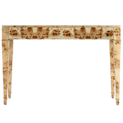 Norman Burl 2-Drawer 45" Console Table - Brown