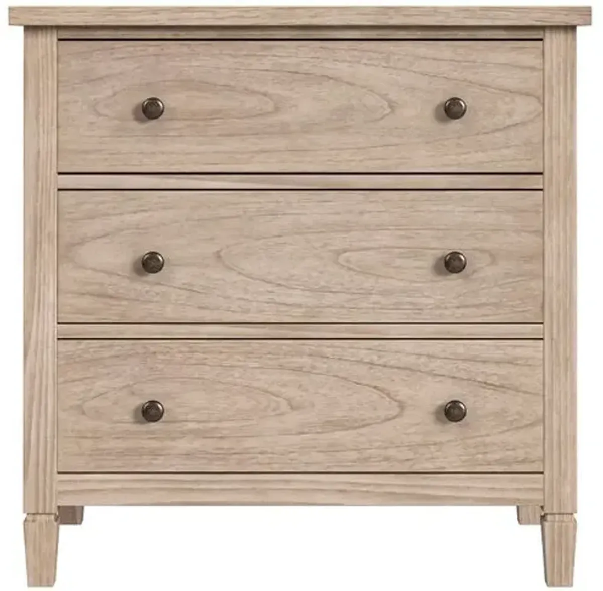 Myrtle 3-Drawer Dresser - Brown