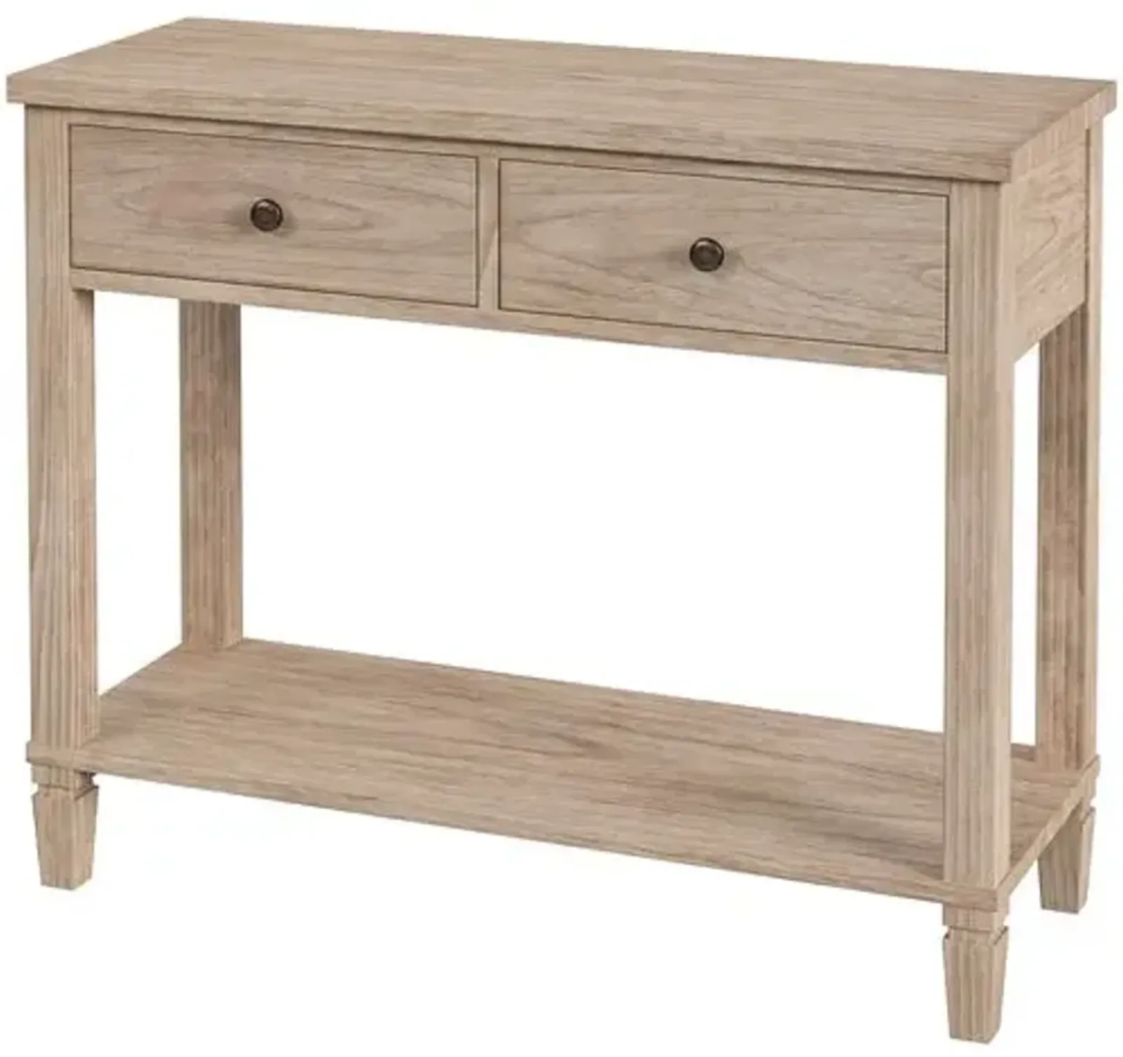 Myrtle 2-Drawer 36" Console Table - Desert Sand - Brown