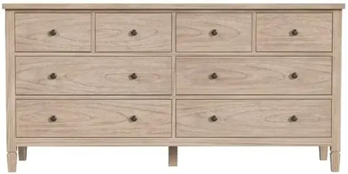 Myrtle 8-Drawer Dresser - Brown