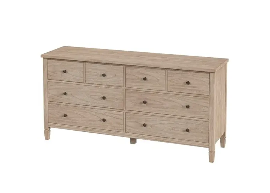 Myrtle 8-Drawer Dresser - Brown