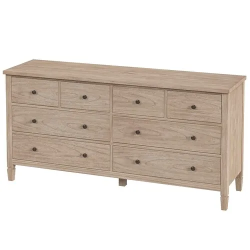 Myrtle 8-Drawer Dresser - Brown