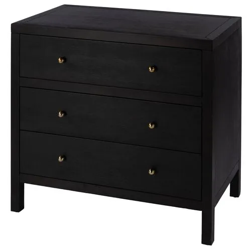 Charlie 3-Drawer Chest - Brown