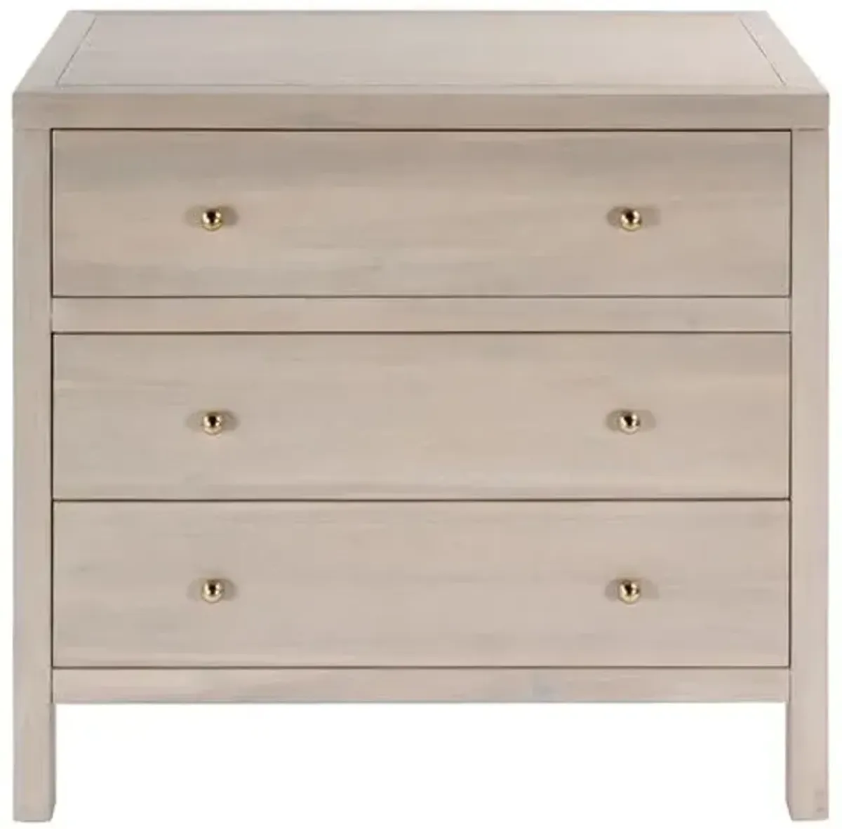 Charlie 3-Drawer Chest - Beige