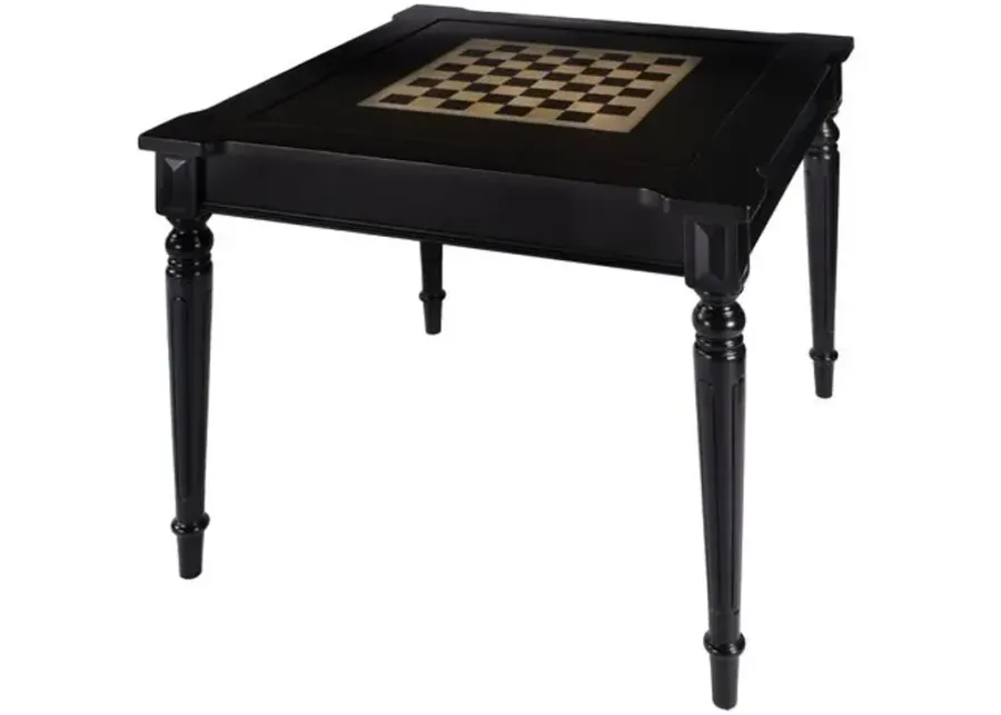 Harris Multi-Game Card Table - Black