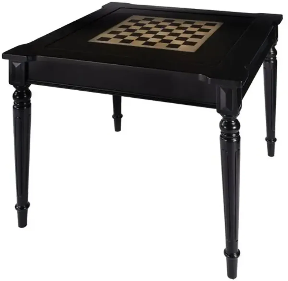 Harris Multi-Game Card Table - Black