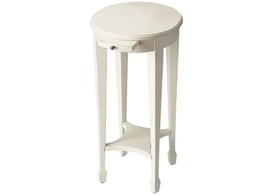 Beverly Side Table - White