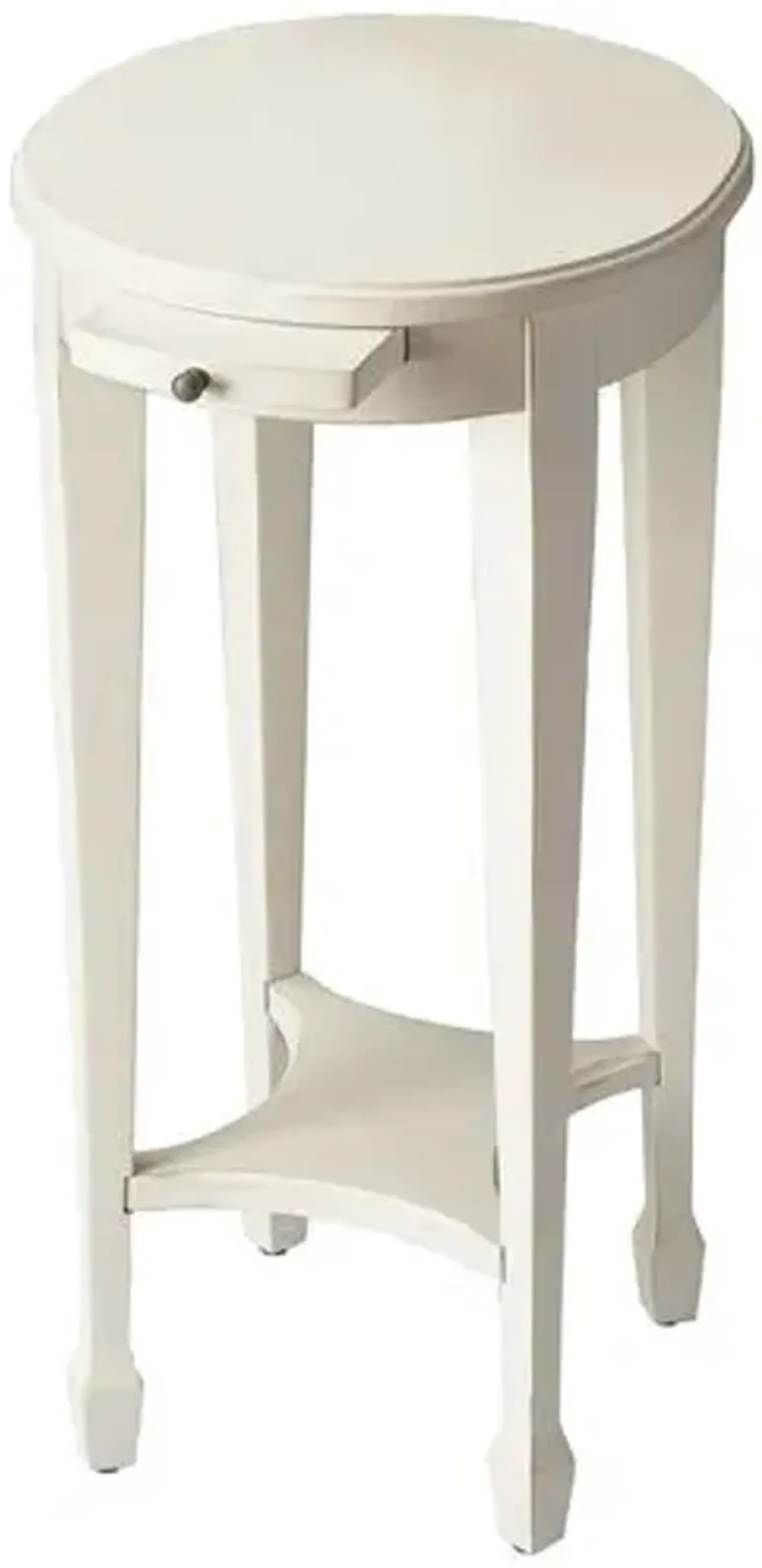 Beverly Side Table - White