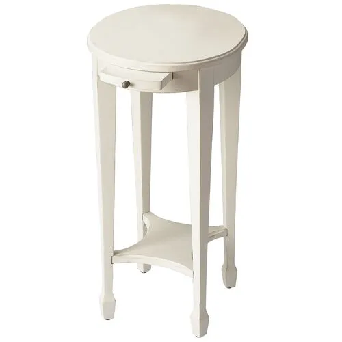 Beverly Side Table - White