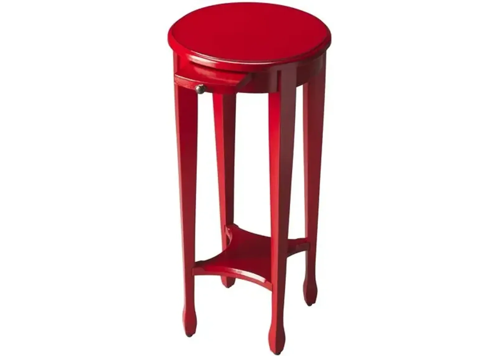 Beverly Side Table - Red