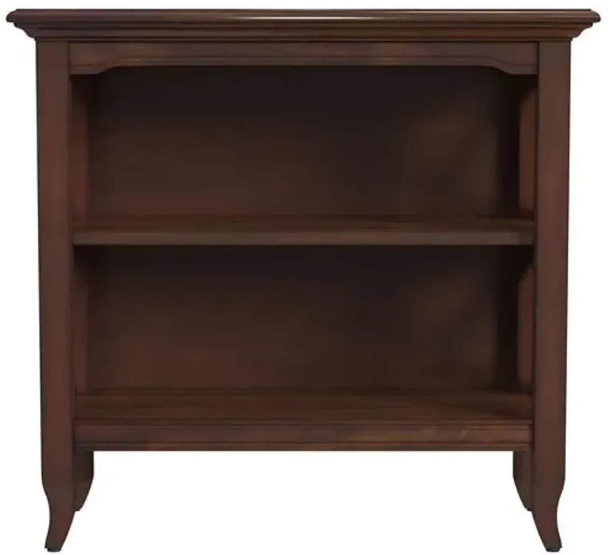 Agnes 32"W Bookcase - Brown