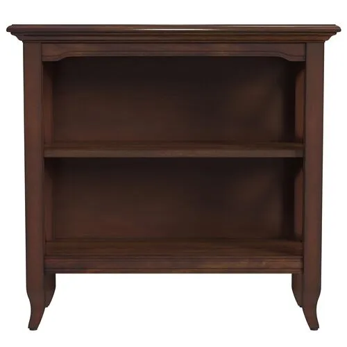 Agnes 32"W Bookcase - Brown