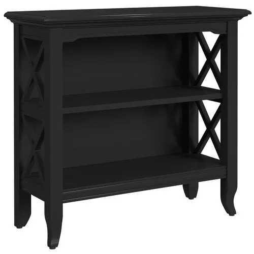 Agnes 32"W Bookcase - Black