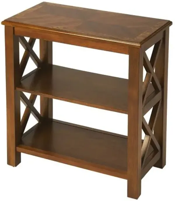 Minson 22"W Bookcase - Brown