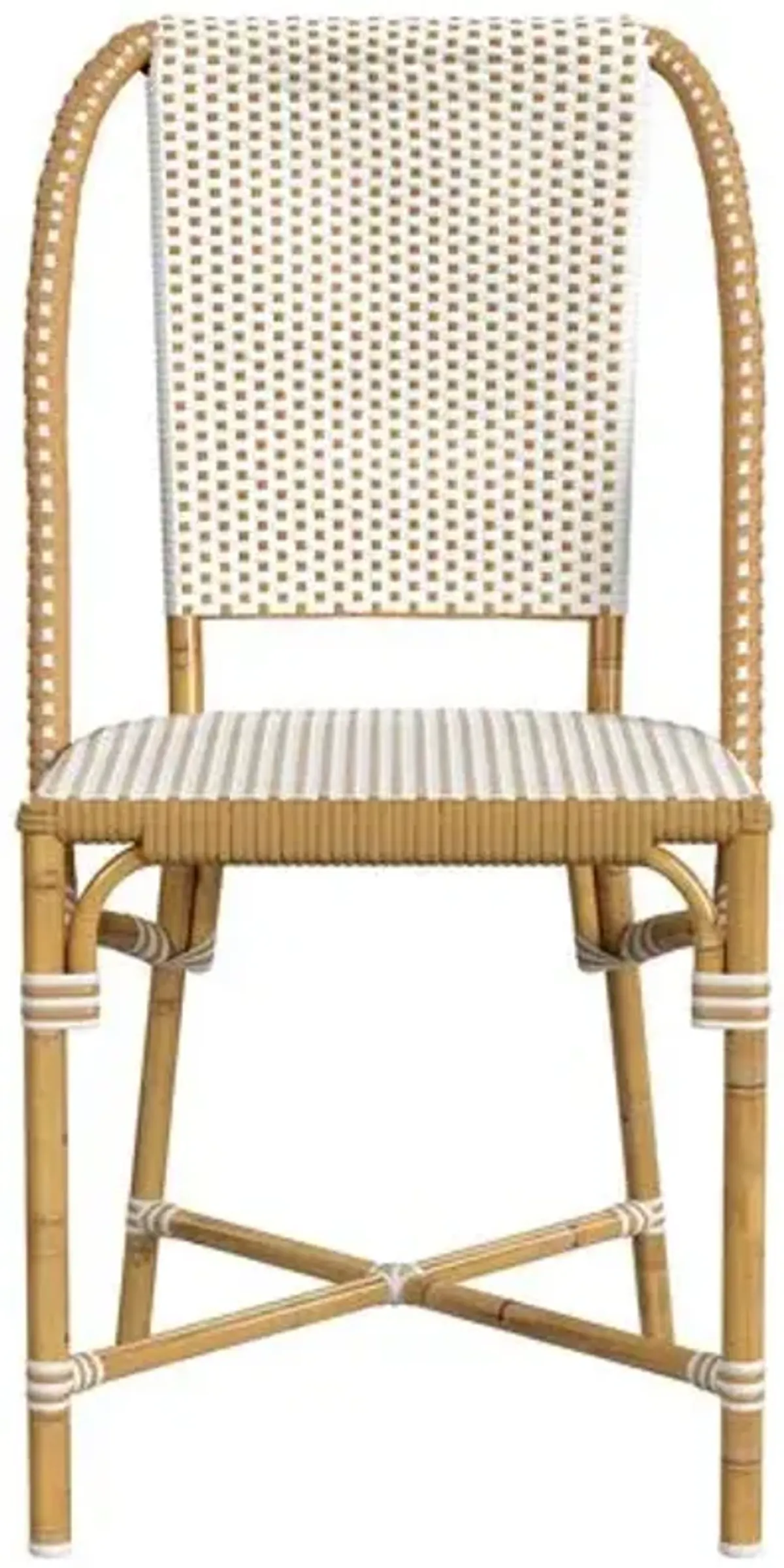 Kye Rattan Outdoor Dining Chair - Beige