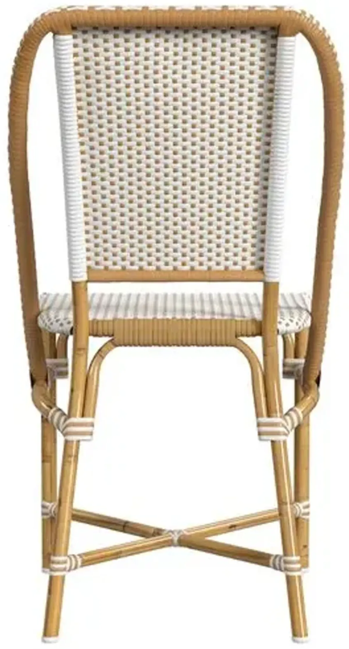 Kye Rattan Outdoor Dining Chair - Beige