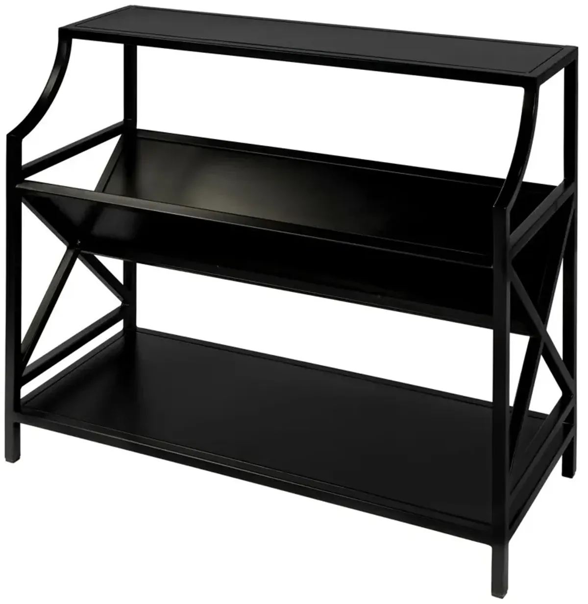 Penza 2-Tier 36"W Bookcase