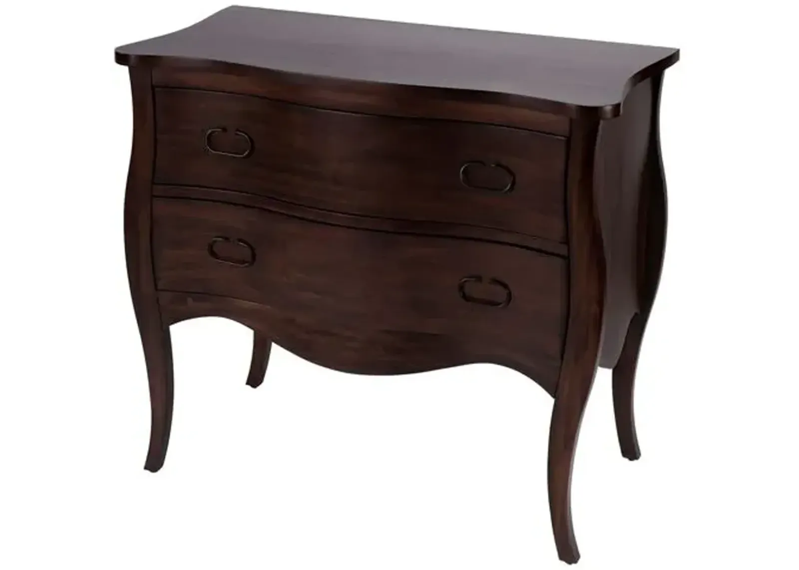 Elena 2-Drawer Chest - Brown