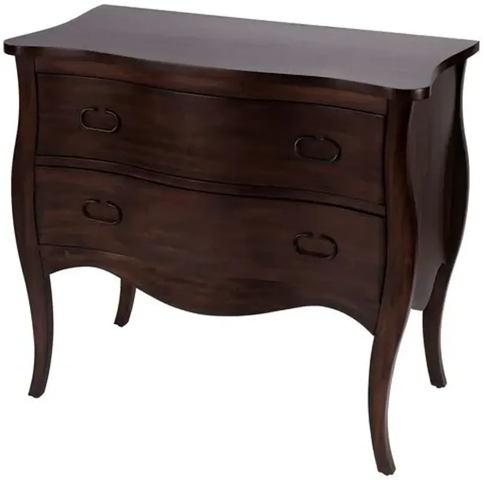 Elena 2-Drawer Chest - Brown