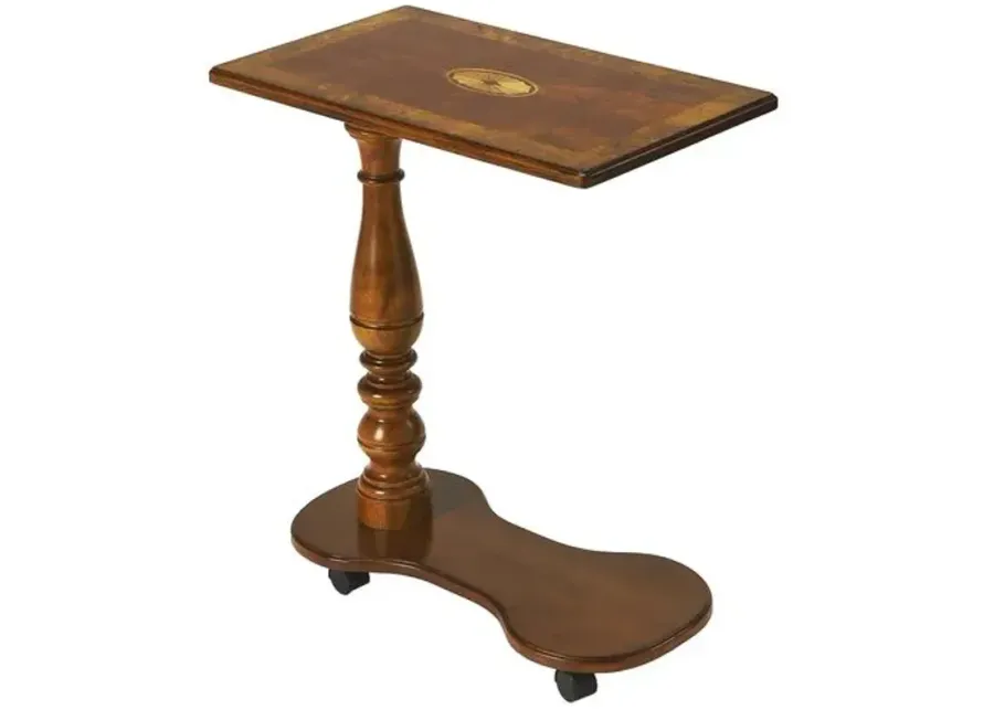 Pixie Mobile Tray Table - Brown