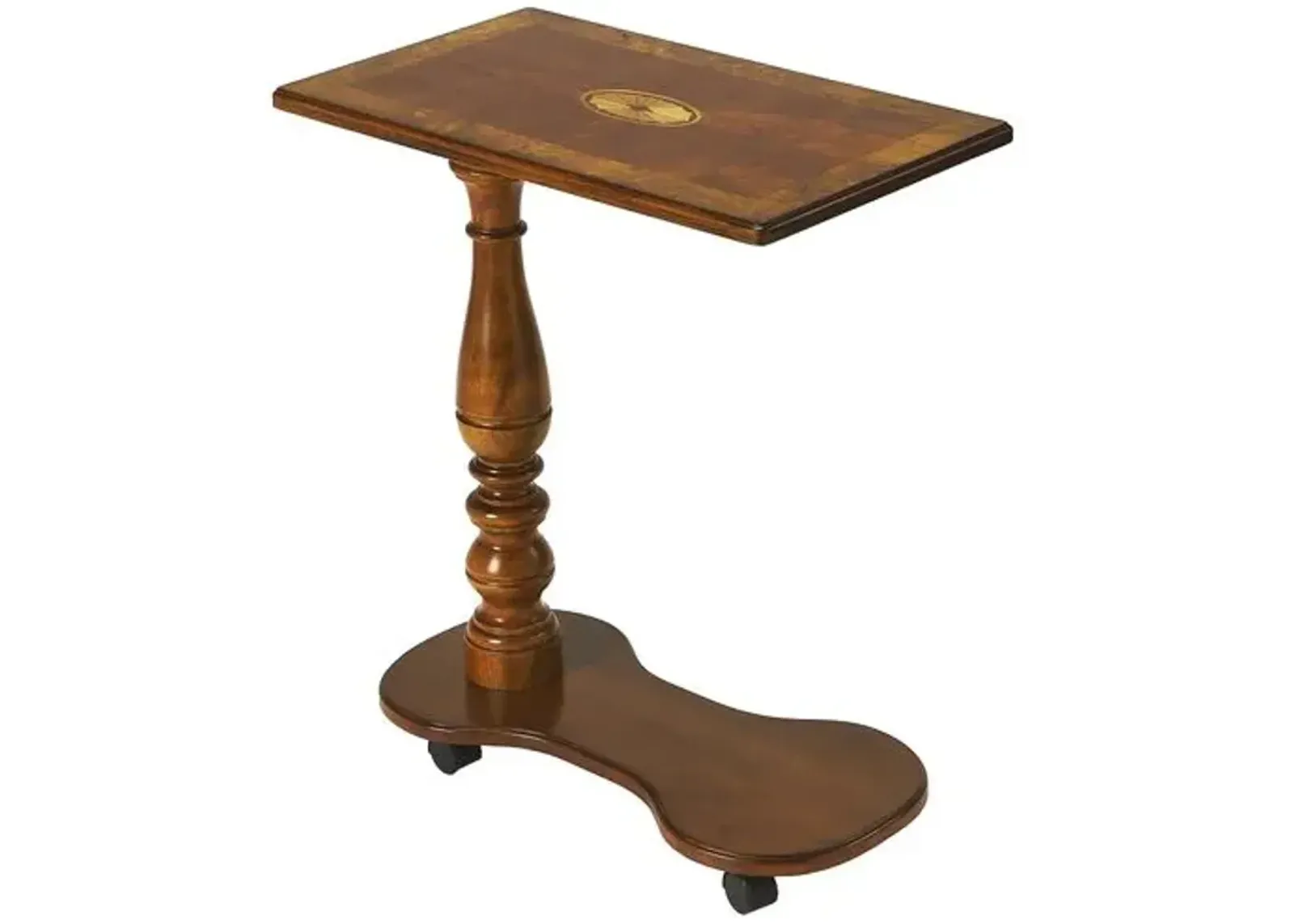 Pixie Mobile Tray Table - Brown