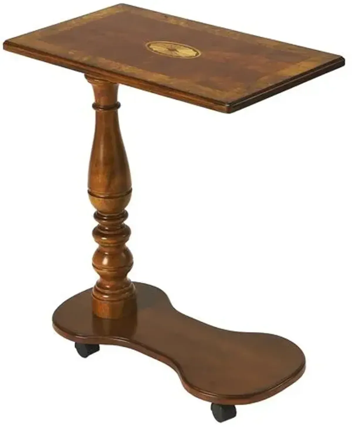 Pixie Mobile Tray Table - Brown