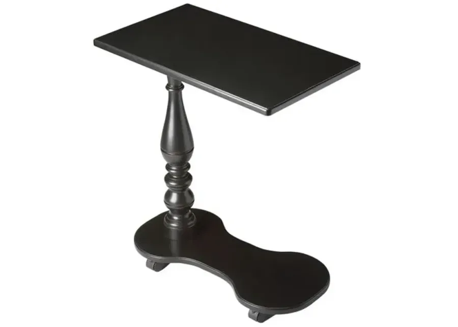 Pixie Mobile Tray Table - Black