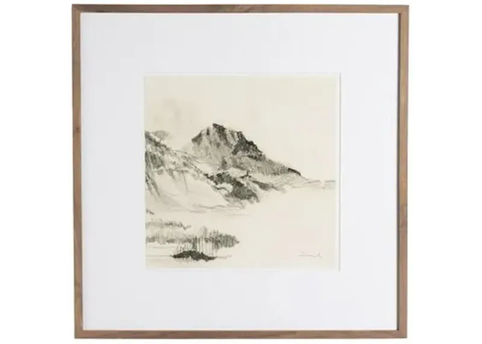 Dan Hobday - Land Sketch 2 - Black