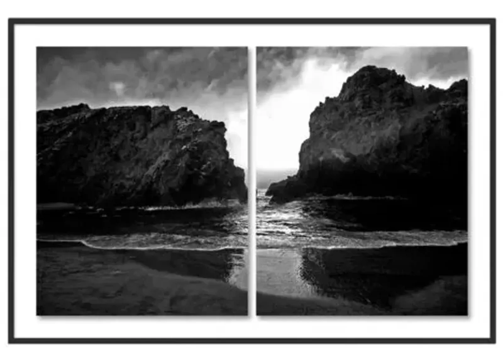 Gold Rush Art Co. - Big Sur - Black