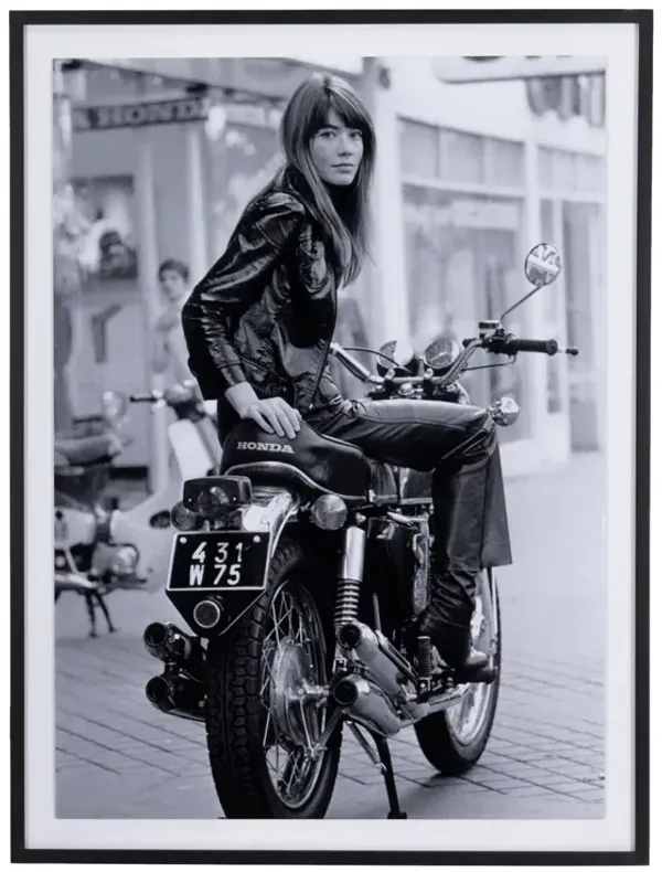 Getty Images, Françoise Hardy On Bike
